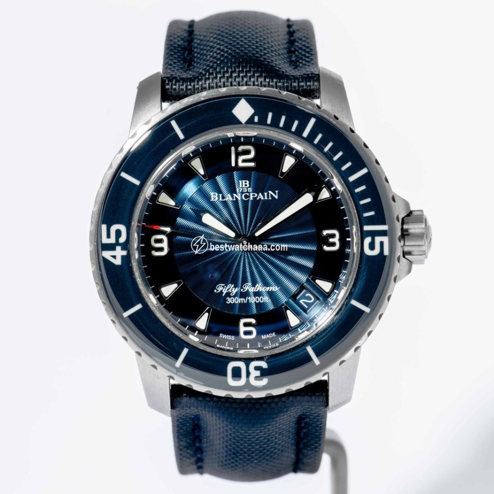 Blancpain Fifty Fathoms Mens watch Unisex Automatic Steel 5015d-1140-52b