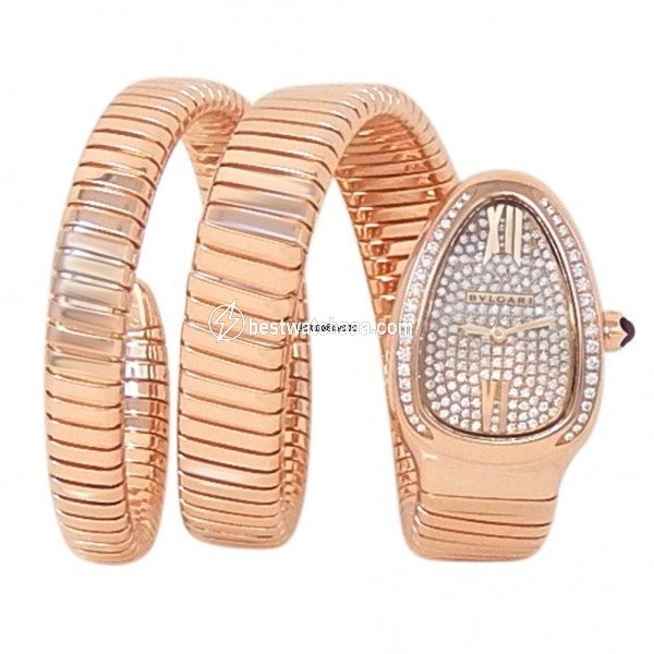 Bulgari Serpenti Womens watch Quartz Rose gold 101956