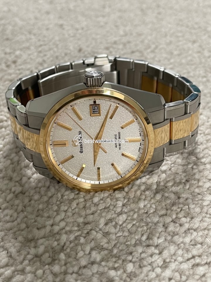 Seiko Grand Seiko Mens watch Unisex Automatic Gold Steel SBGH252