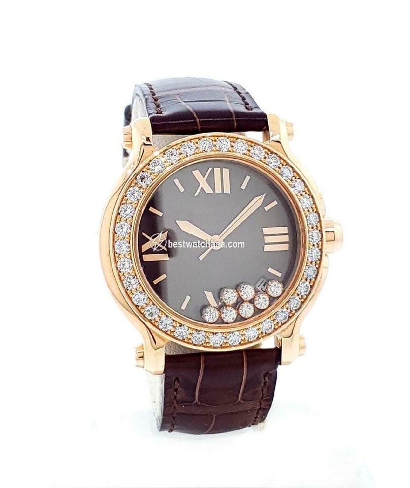 Chopard Happy Sport Quartz Rose gold 277473-5008