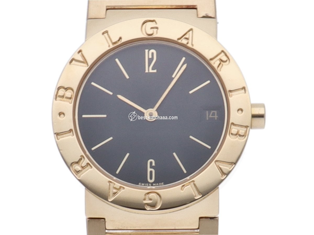 Bulgari Bulgari Mens watch Unisex Quartz Yellow gold BB30GGD