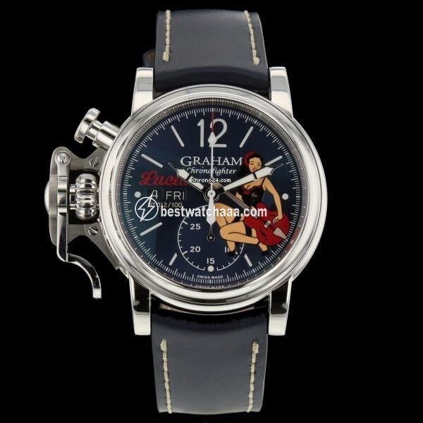 Graham Chronofighter Mens watch Unisex Automatic Steel 2CVAS.U11A