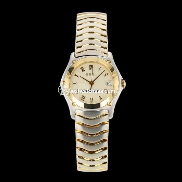 Ebel Classic Womens watch Quartz Gold Steel 1087F21
