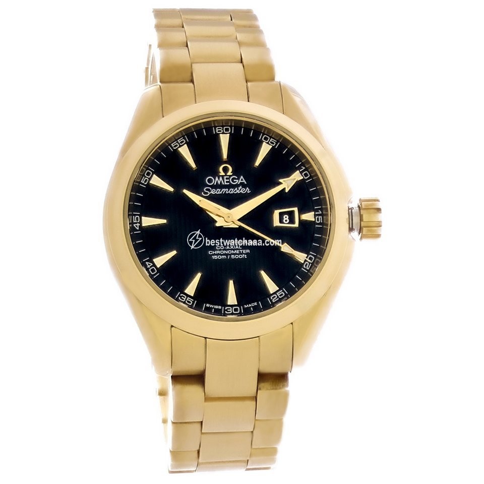 Omega Seamaster Aqua Terra Womens watch Automatic Yellow gold 231.50.34.20.01.001