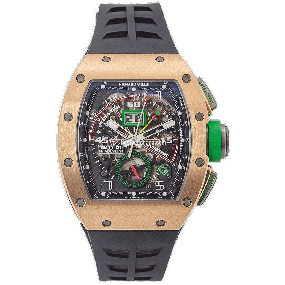 Richard Mille RM 011 Mens watch Unisex Automatic Rose gold RM 11-01