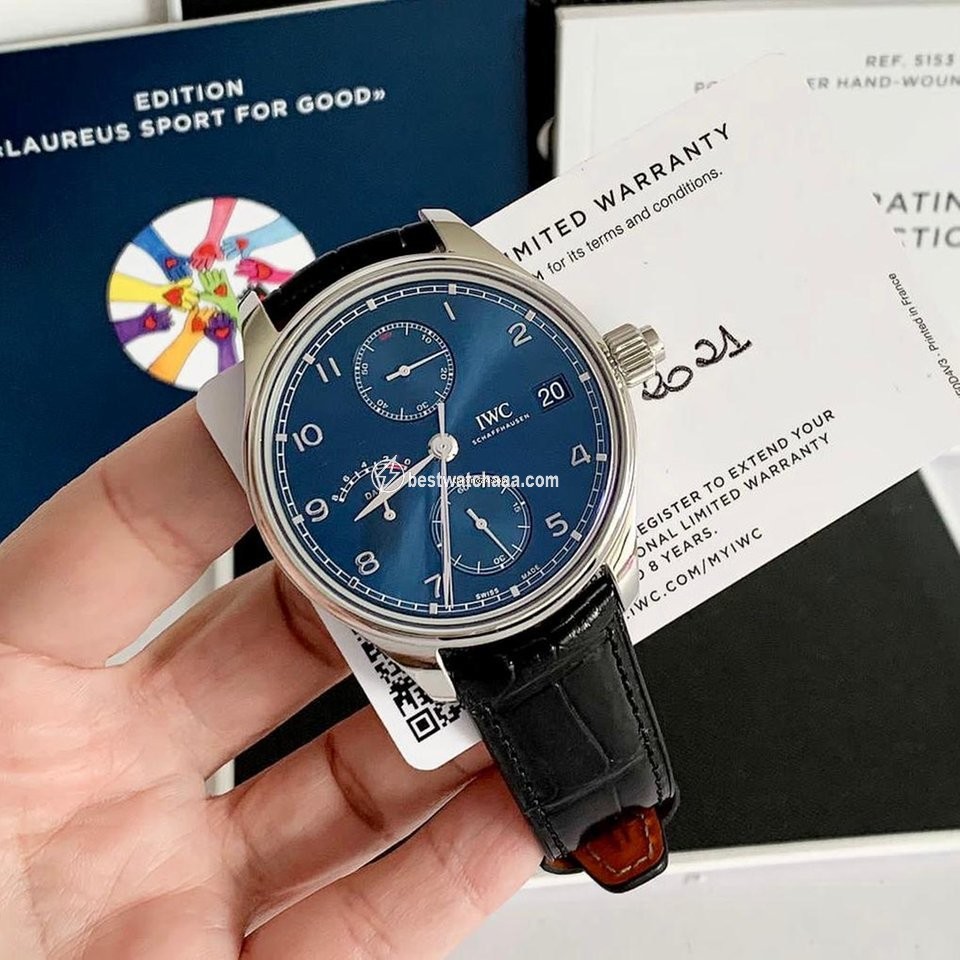 IWC Mens watch Unisex Manual winding Steel IW515301