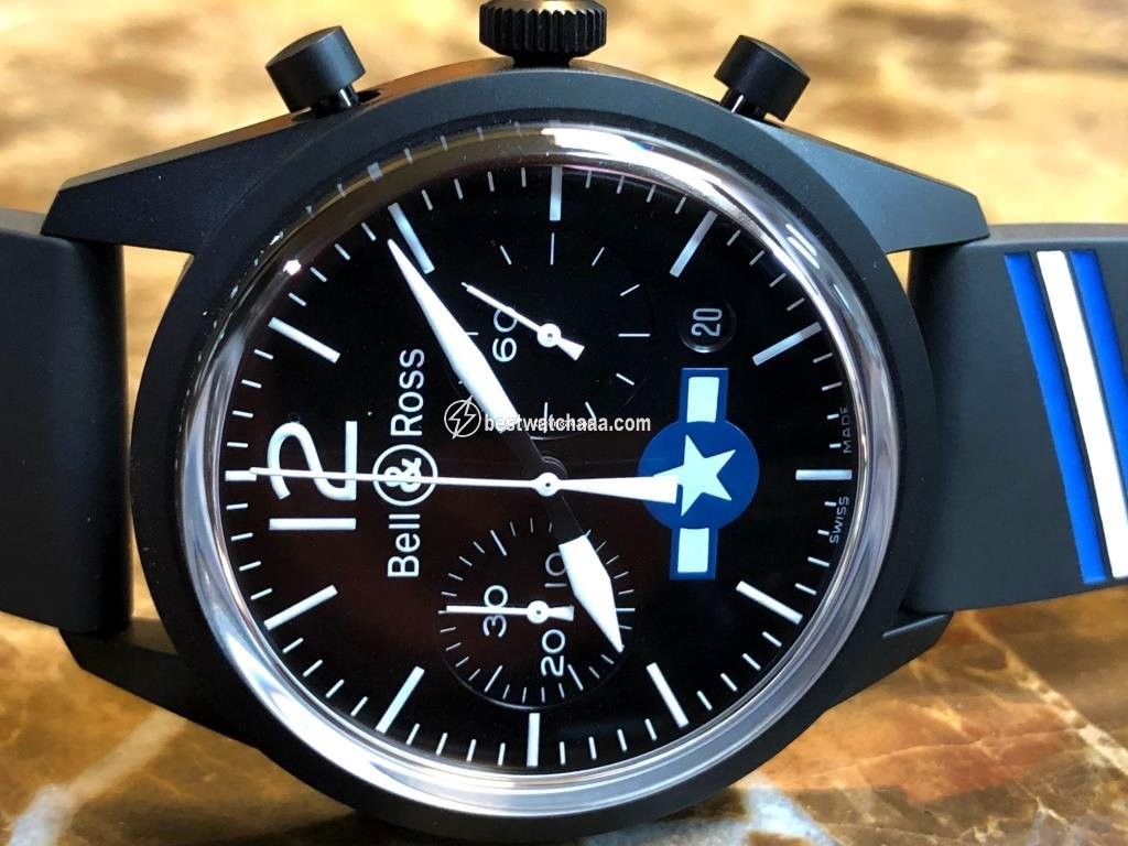Bell & Ross BR V1 Mens watch Unisex Automatic Steel BRV126-BL-CA-CO FR