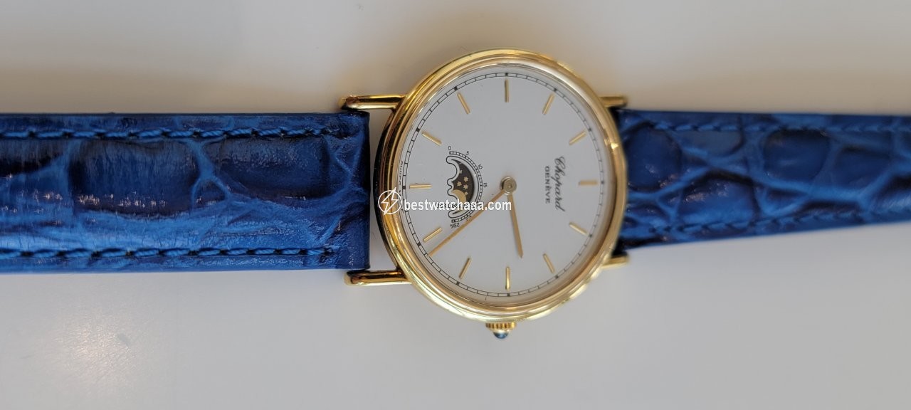 Chopard Mens watch Unisex Manual winding Yellow gold 18kt Chopard luna de oro