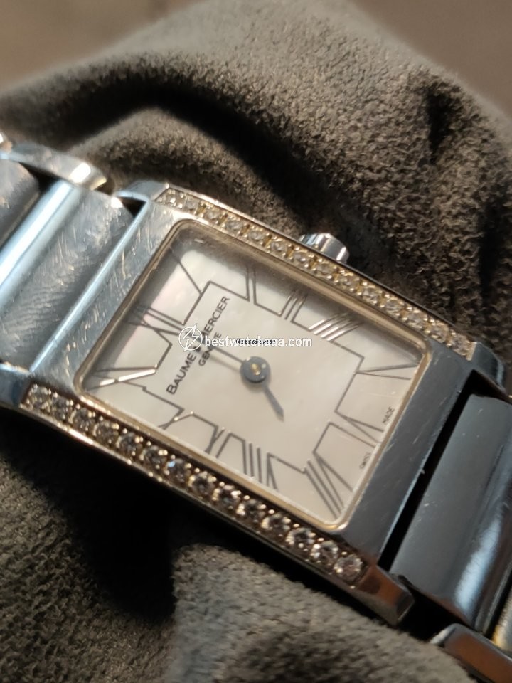 Baume & Mercier Hampton Womens watch Quartz Steel 65406
