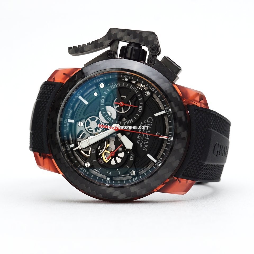 Graham Chronofighter Mens watch Unisex Automatic Carbon 2CCCK.B41A
