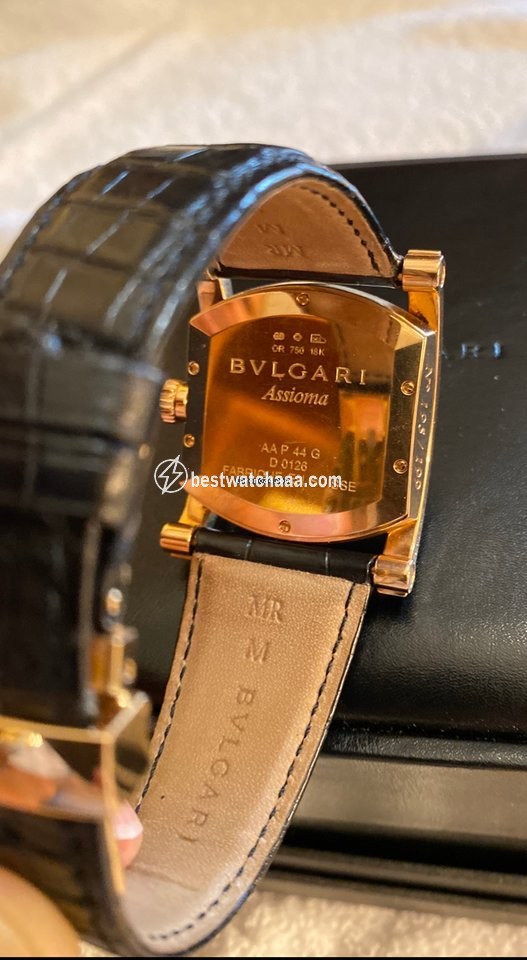 Bulgari Mens watch Unisex Automatic Rose gold DO126 195 199