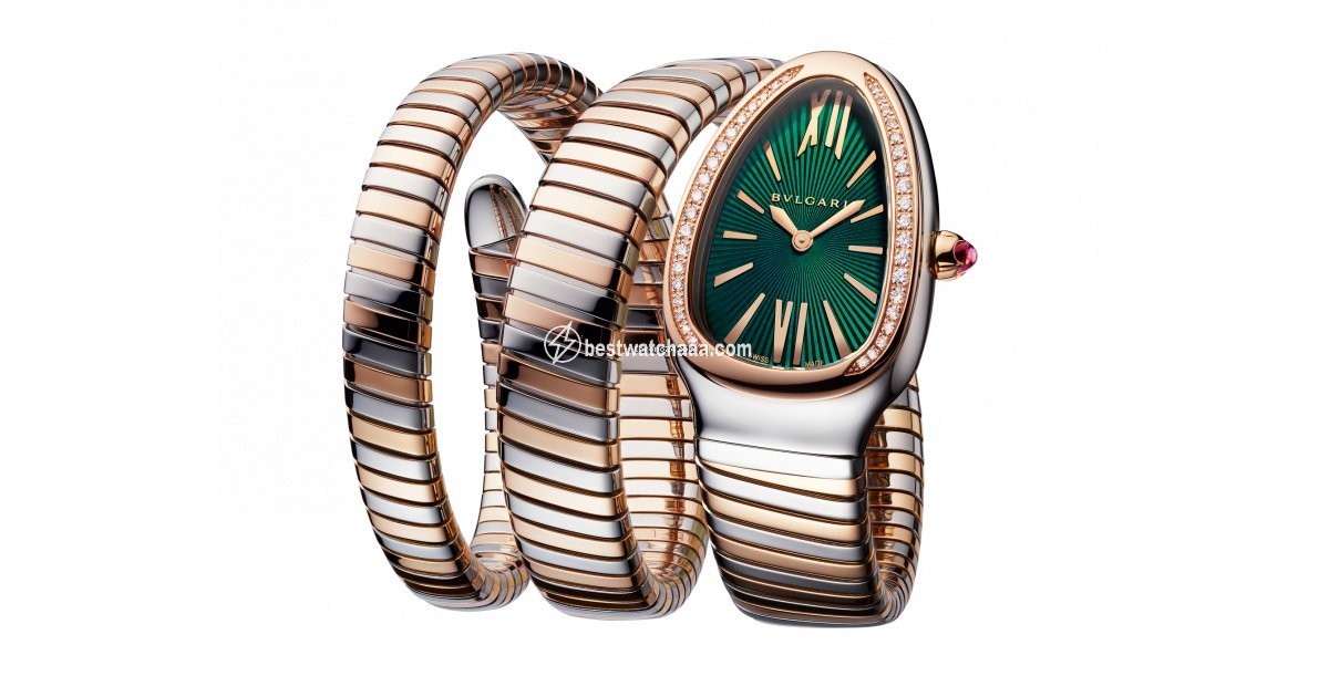 Bulgari Serpenti Womens watch Quartz Gold Steel 102791