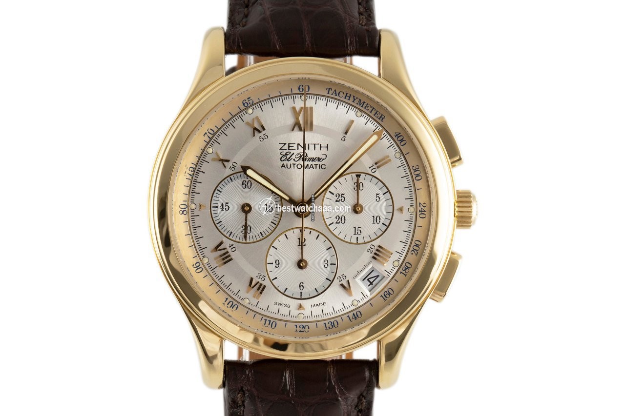 Zenith El Primero Chronograph Mens watch Unisex Automatic Yellow gold 30.0500.400