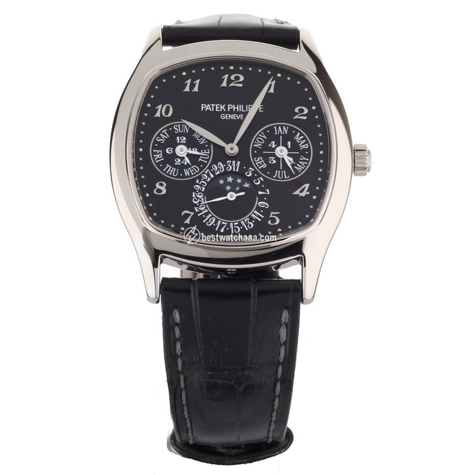 Patek Philippe Perpetual Calendar Mens watch Unisex Automatic White gold 5940G-010
