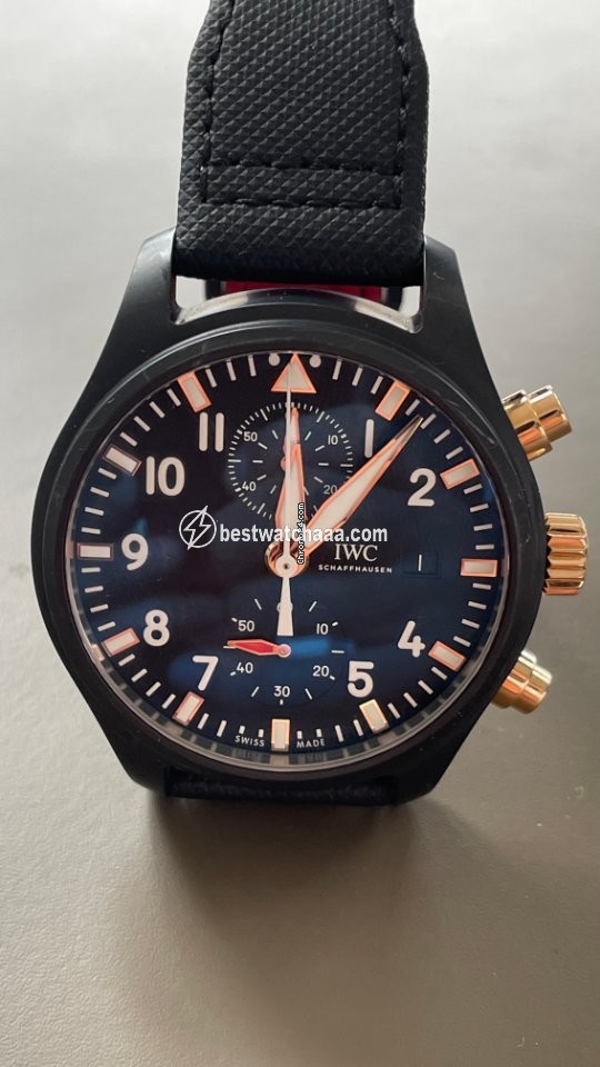 IWC Pilot Chronograph Top Gun Mens watch Unisex Automatic Ceramic IW389003