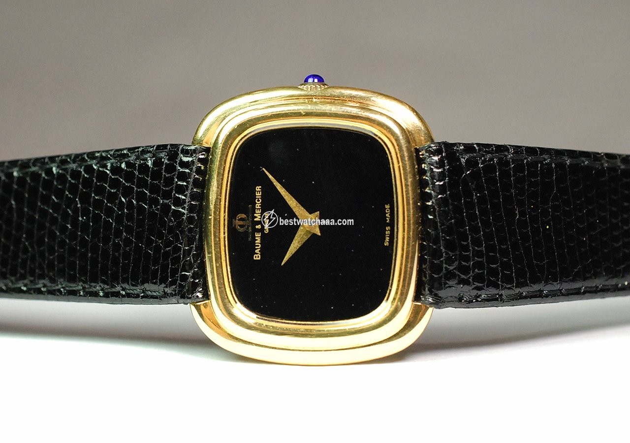 Baume & Mercier Mens watch Unisex Manual winding Yellow gold 37091