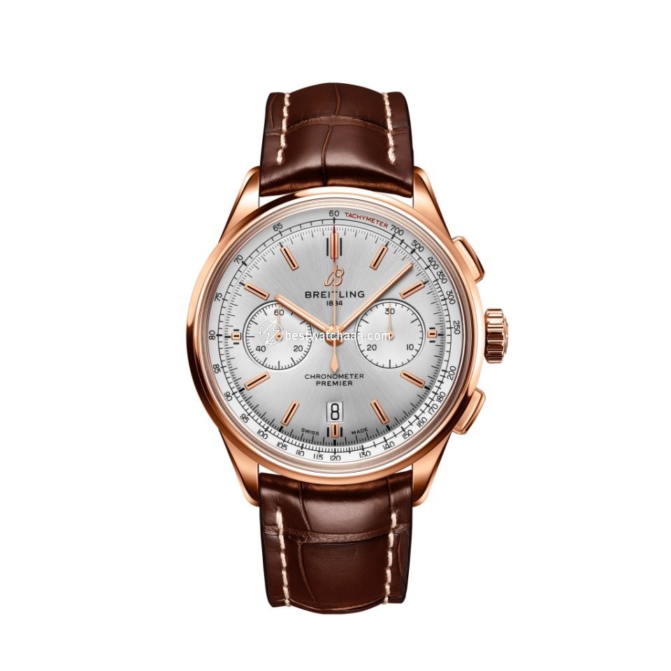 Breitling Mens watch Unisex Automatic Rose gold RB0118371G1P1