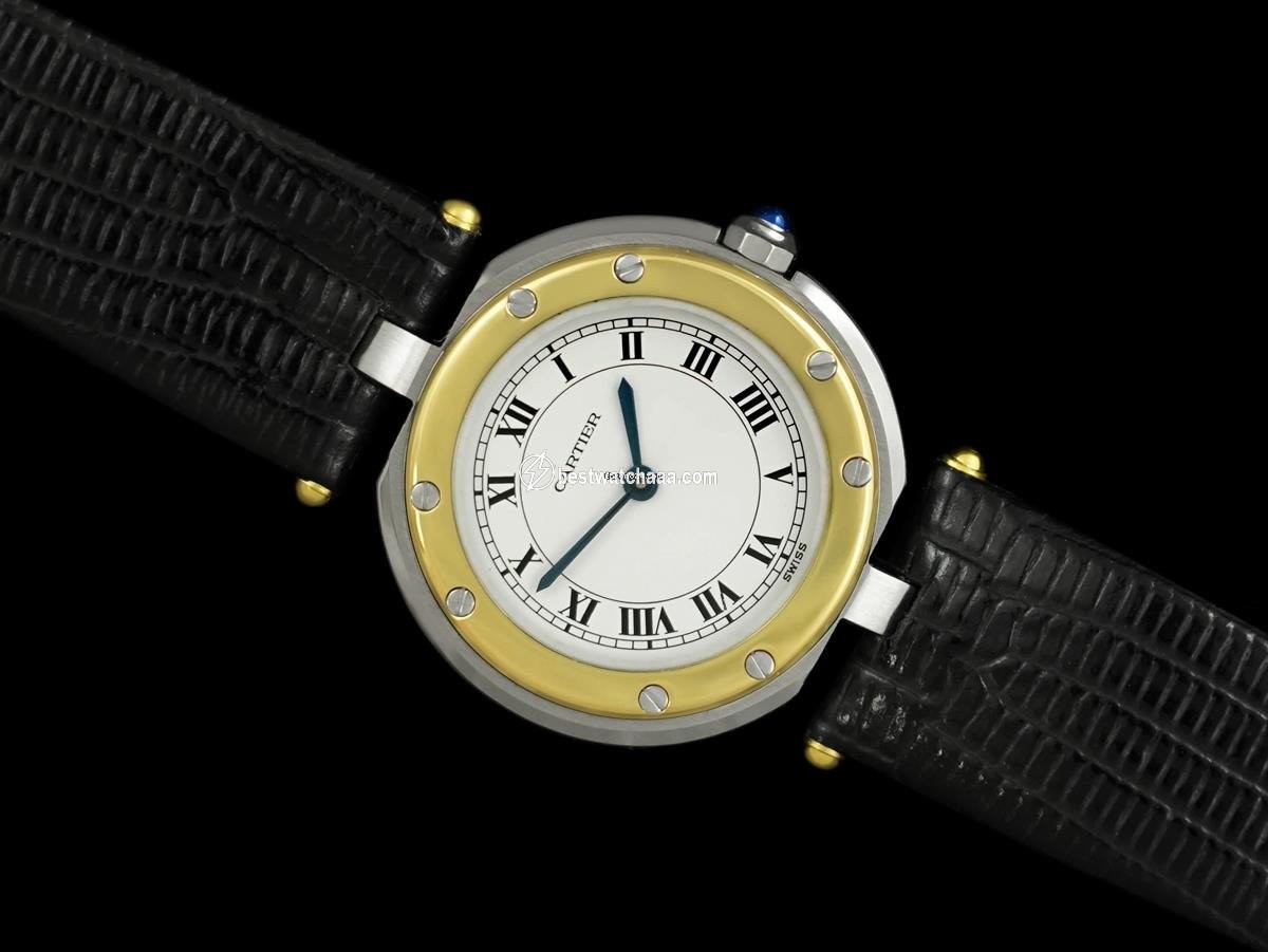 Cartier Womens watch Quartz Gold Steel 8307