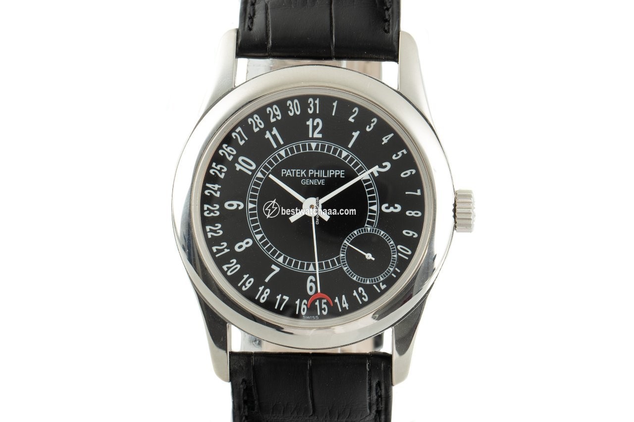 Patek Philippe Calatrava Mens watch Unisex Automatic White gold 6000