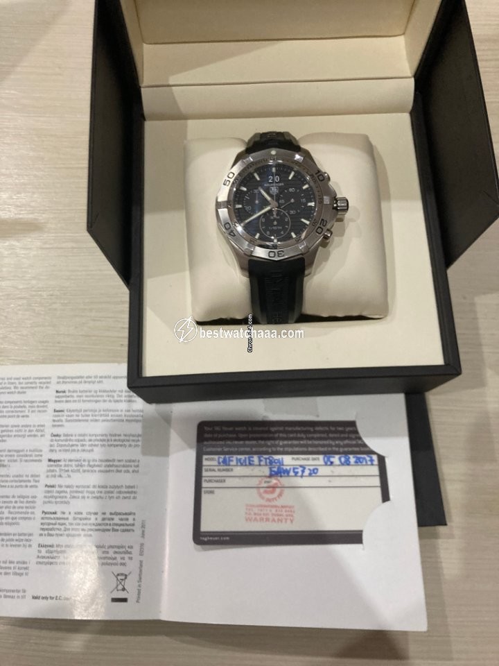 TAG Heuer Aquaracer 300M Mens watch Unisex Manual winding CAF101E.FT8011