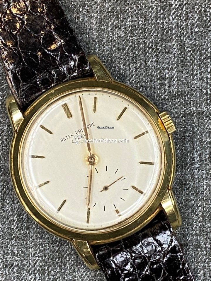 Patek Philippe Calatrava Mens watch Unisex Manual winding Yellow gold 2484