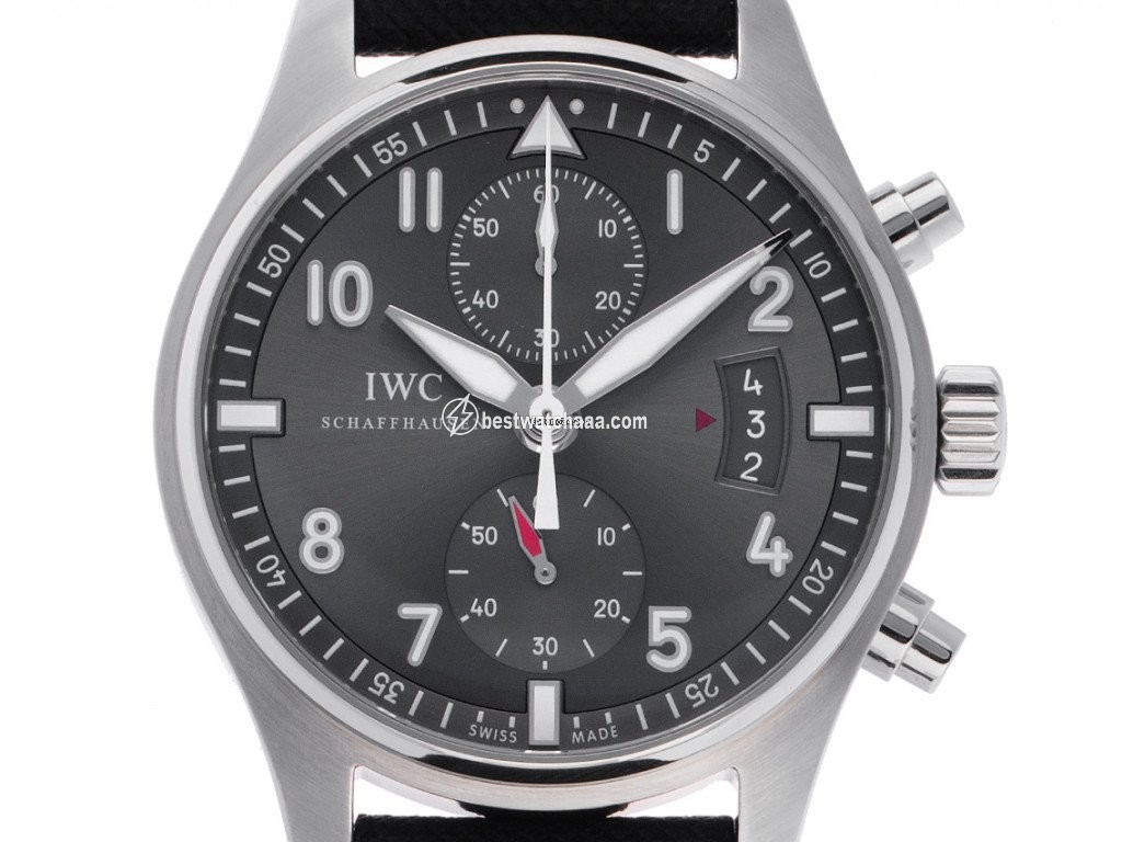 IWC Pilot Spitfire Chronograph Mens watch Unisex Automatic Steel 387802