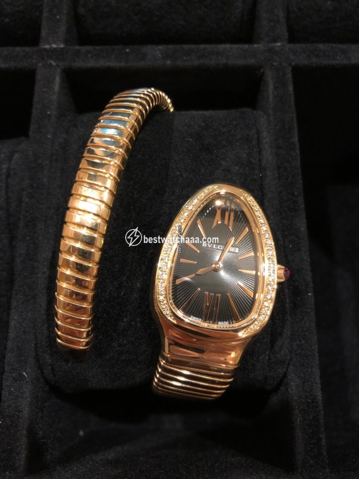 Bulgari Serpenti Womens watch Quartz Rose gold 101815