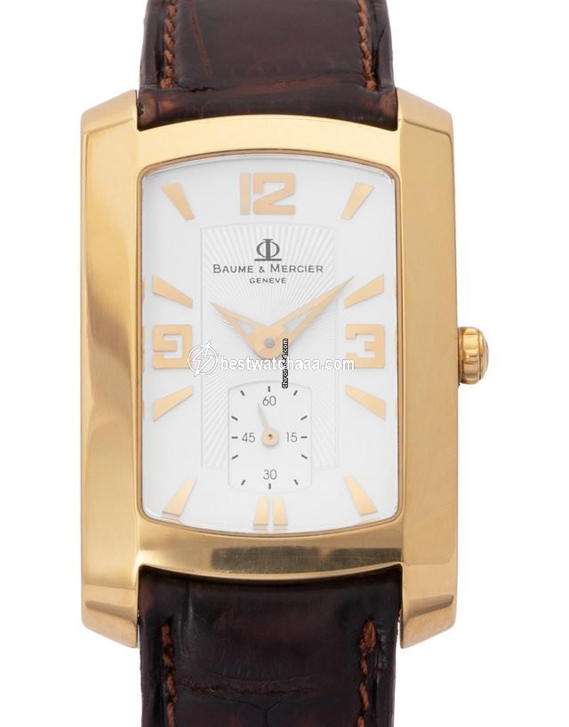 Baume & Mercier Hampton Mens watch Unisex Quartz Yellow gold 65371