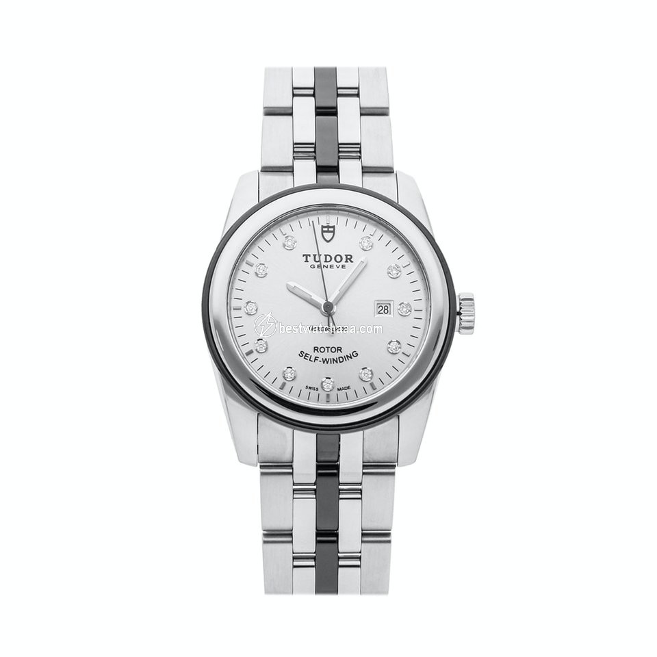 Tudor Glamour Date Womens watch Automatic Steel 53010N SLV DI BRC