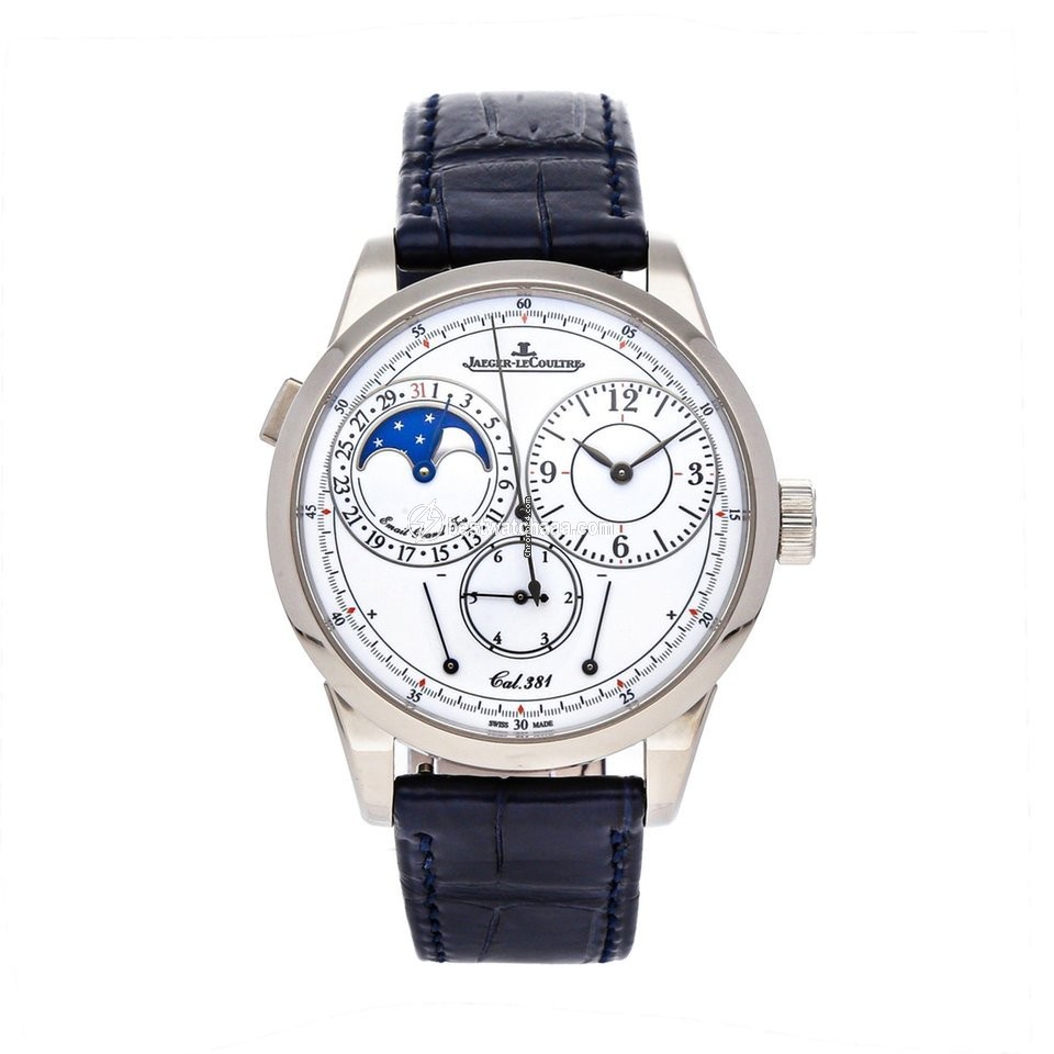 Jaeger-LeCoultre Duometre Mens watch Unisex Manual winding White gold Q60435E1