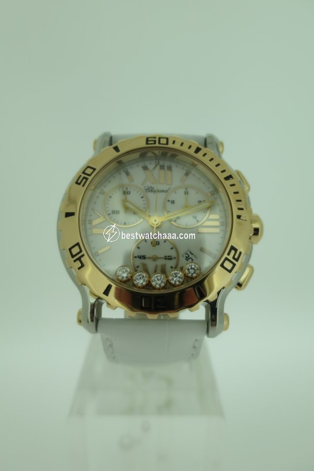 Chopard Happy Sport Womens watch Quartz Gold Steel 288499-6001