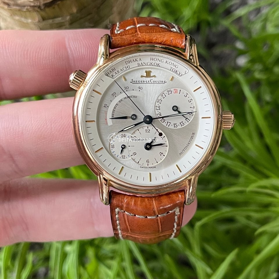 Jaeger-LeCoultre Master Geographic Mens watch Unisex Automatic Rose gold 169.1.92