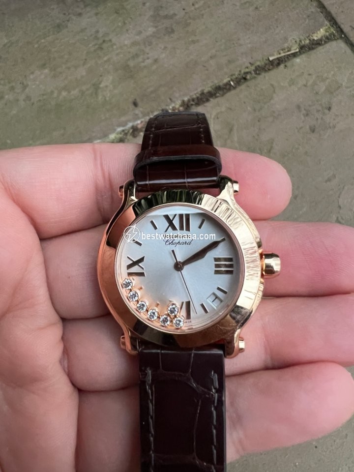 Chopard Happy Sport Womens watch Quartz Rose gold 277471-5013