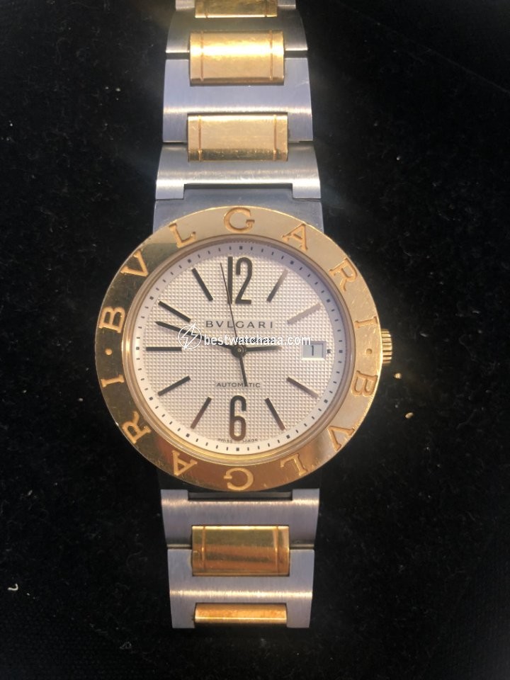 Bulgari Bulgari Mens watch Unisex Automatic Gold Steel BB38SG