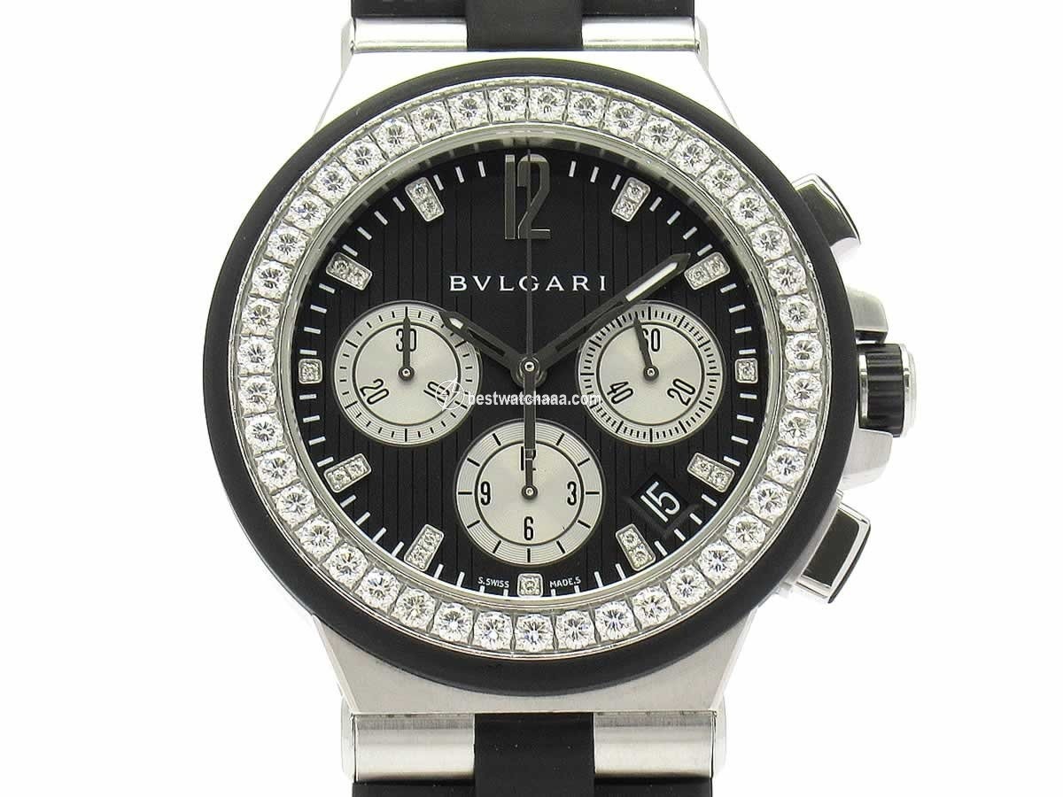 Bulgari Diagono Mens watch Unisex Automatic Steel DG40BSDVDCH 8