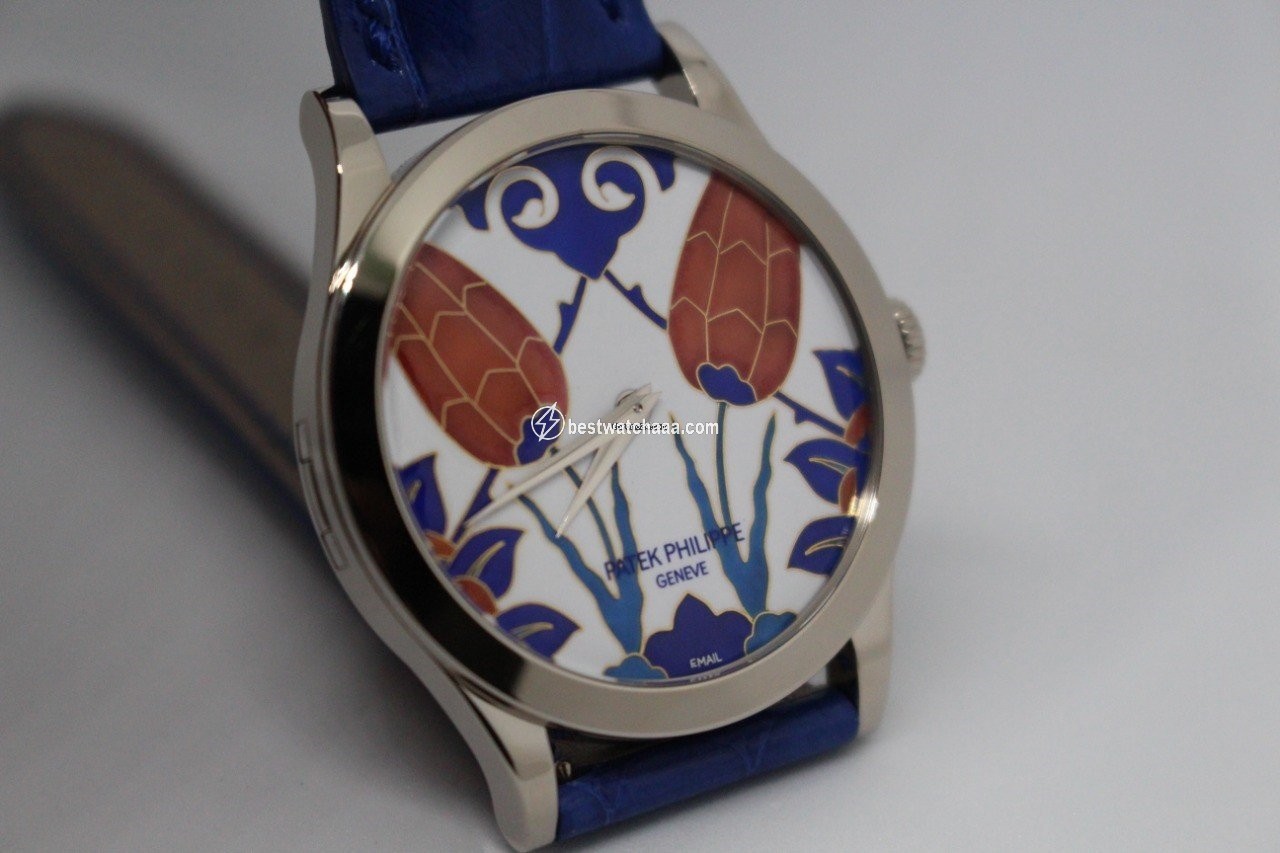 Patek Philippe Calatrava Mens watch Unisex Automatic White gold 5089G-024