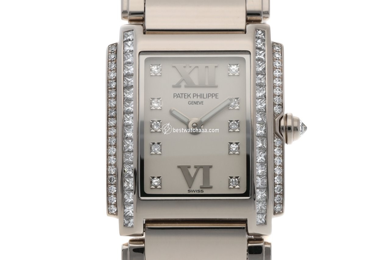 Patek Philippe Twenty~4 Womens watch Quartz White gold 4908 20