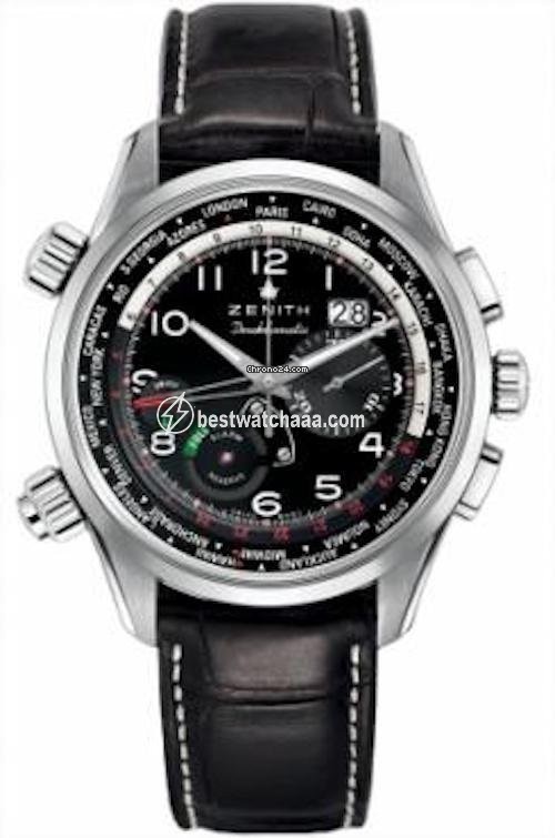 Zenith El Primero Doublematic Mens watch Unisex Automatic Steel 03.2400.4046