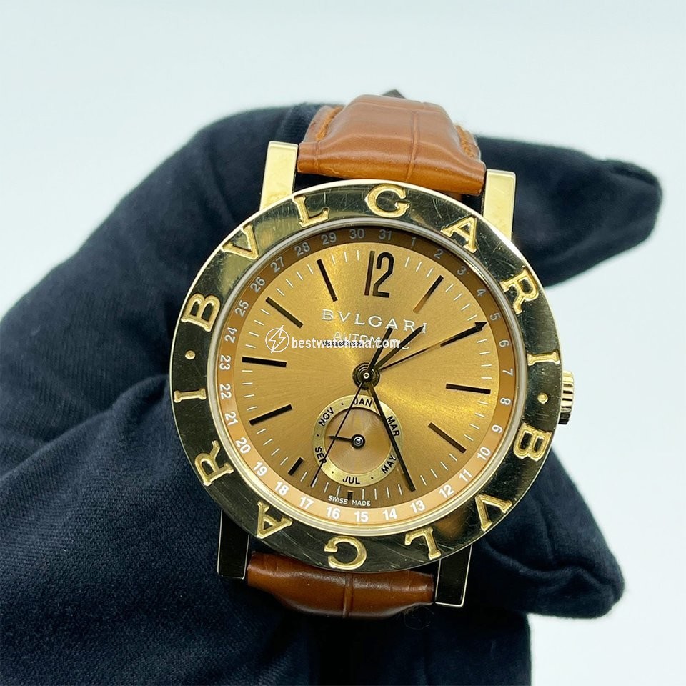 Bulgari Bulgari Mens watch Unisex Automatic Yellow gold BB 38 GL AC