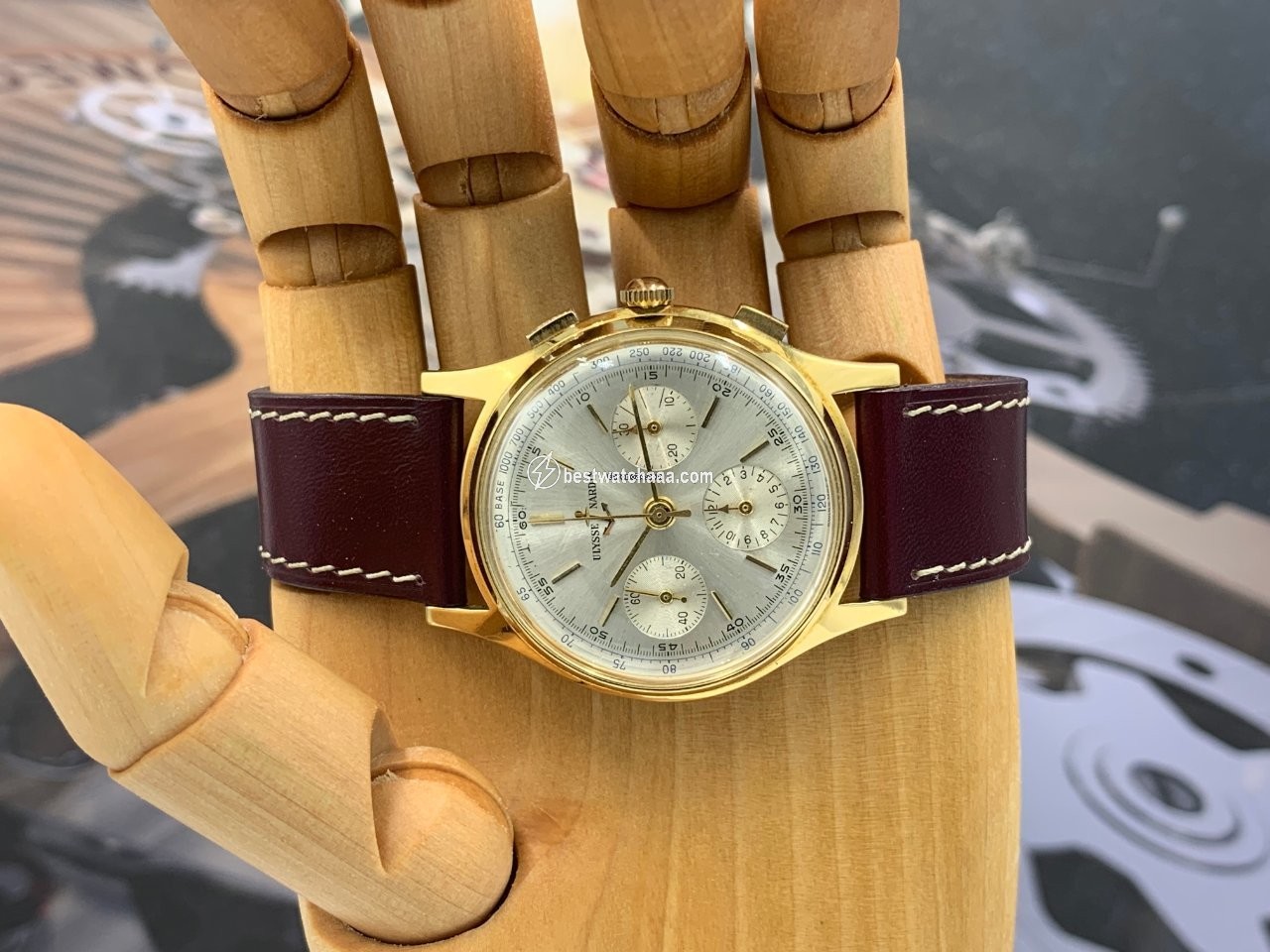 Ulysse Nardin Mens watch Unisex Manual winding Yellow gold 7534 4