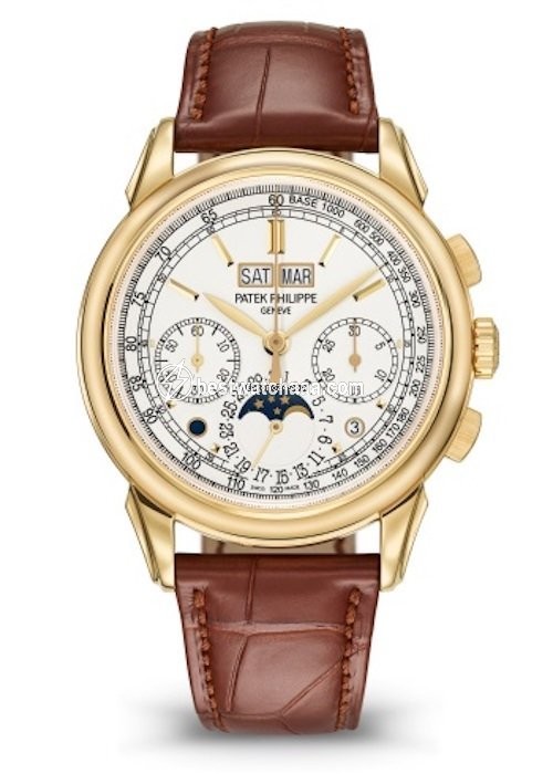 Patek Philippe Perpetual Calendar Chronograph Mens watch Unisex Manual winding Yellow gold 5270J-001