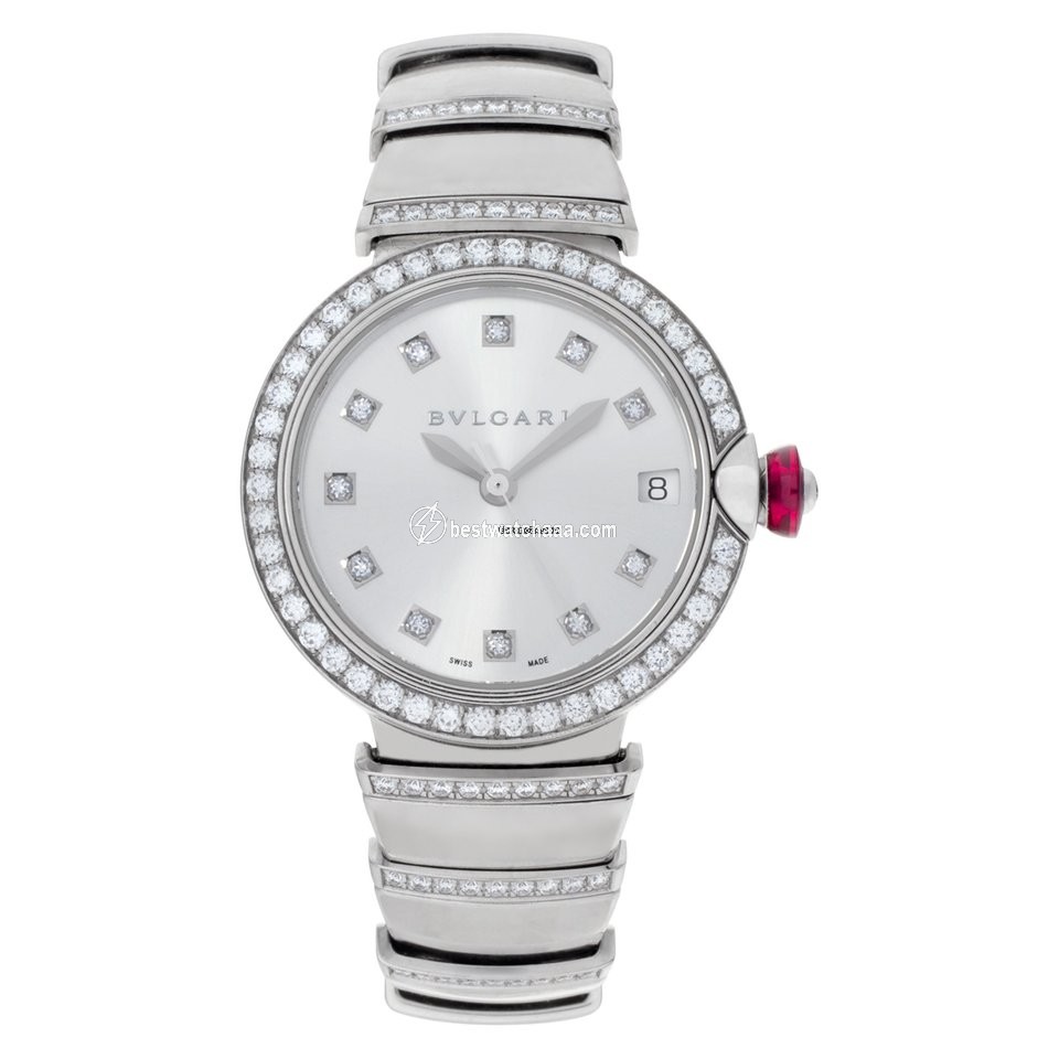 Bulgari Lucea Womens watch Automatic White gold LU W 33 G