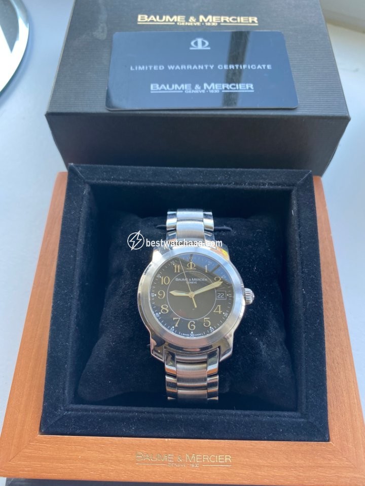 Baume & Mercier Capeland Mens watch Unisex Quartz Steel 65531