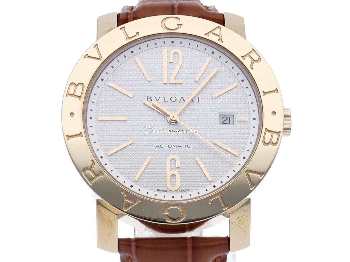 Bulgari Bulgari Mens watch Unisex Automatic Yellow gold BB42WGLD N