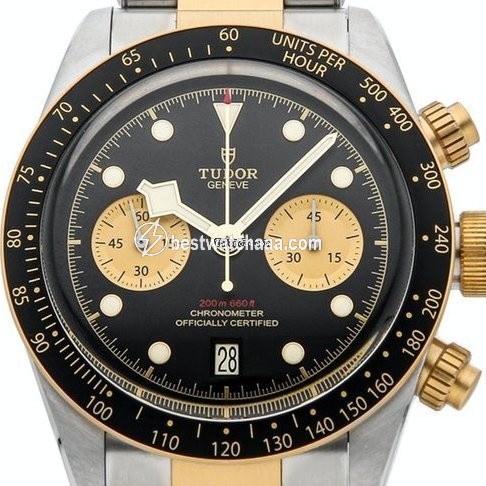 Tudor Black Bay Chrono Mens watch Unisex Automatic Gold Steel M79363N-0001