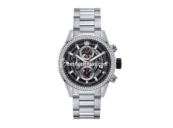 TAG Heuer Carrera Calibre HEUER 01 Mens watch Unisex Automatic Steel CAR201P.BA0766