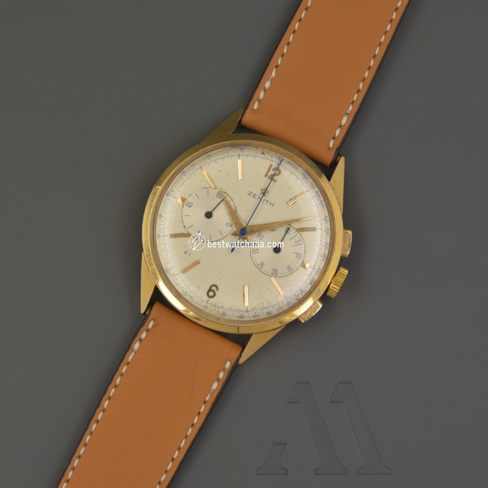 Zenith Mens watch Unisex Manual winding Yellow gold 19522