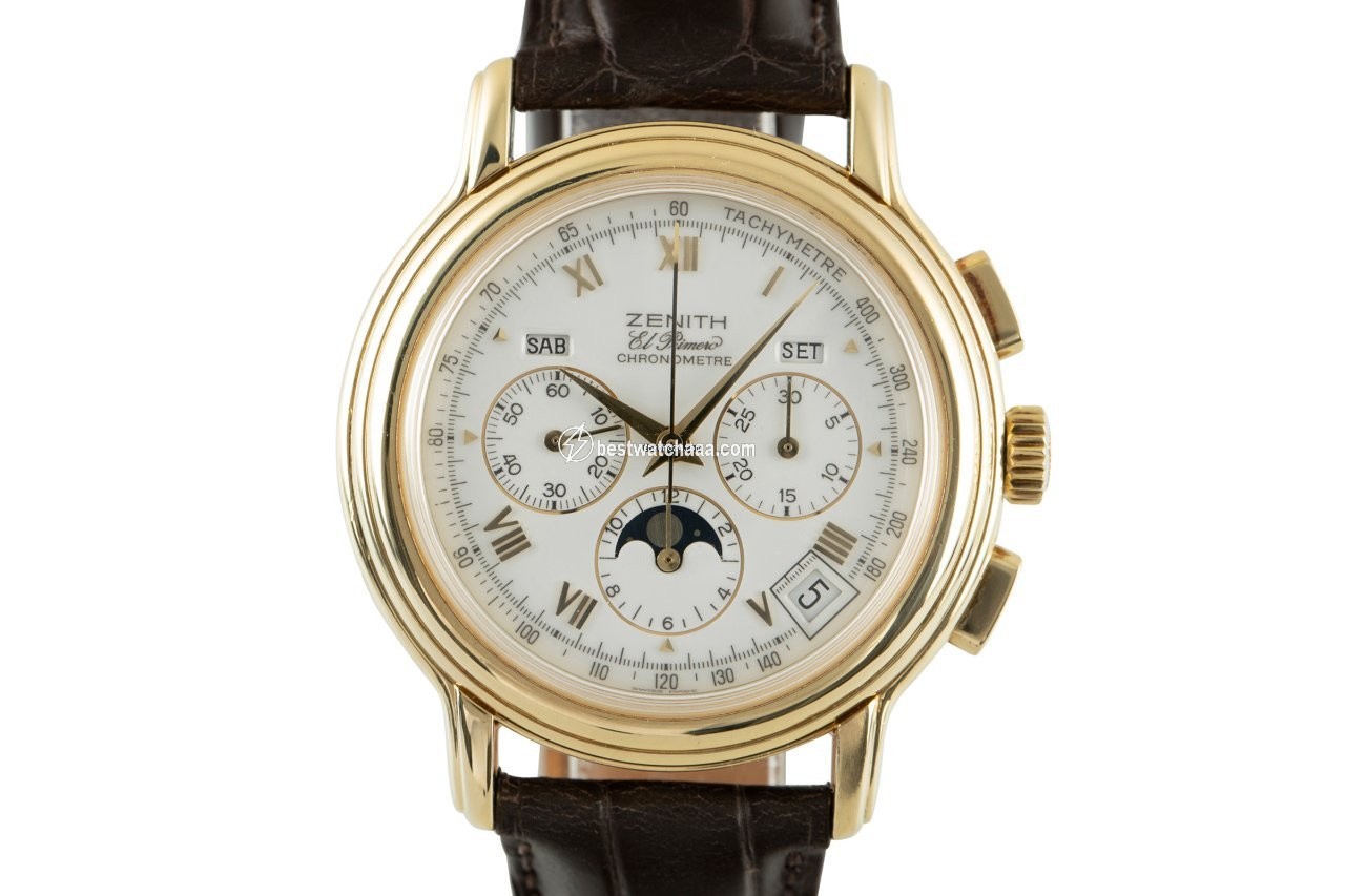 Zenith El Primero Mens watch Unisex Automatic Yellow gold 14 30.0240.410
