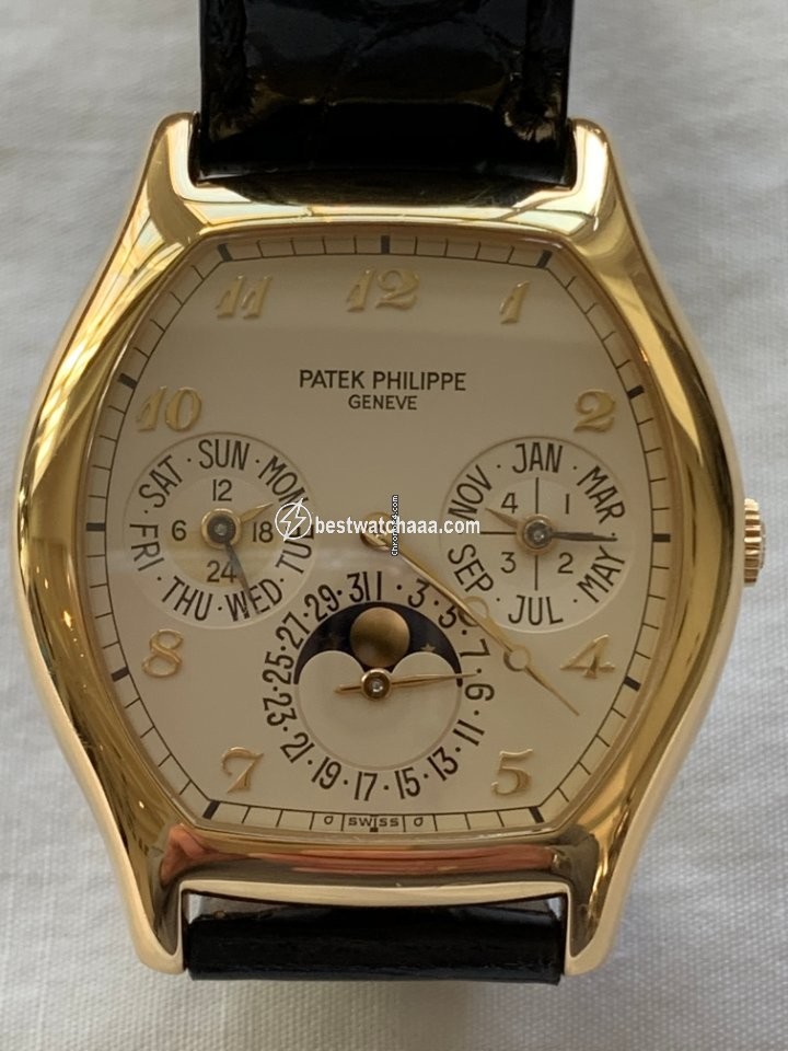 Patek Philippe Perpetual Calendar Mens watch Unisex Automatic Yellow gold 5040J