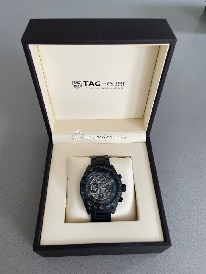 TAG Heuer Carrera Calibre HEUER 01 Mens watch Unisex Automatic Ceramic CAR2A91.FT6071